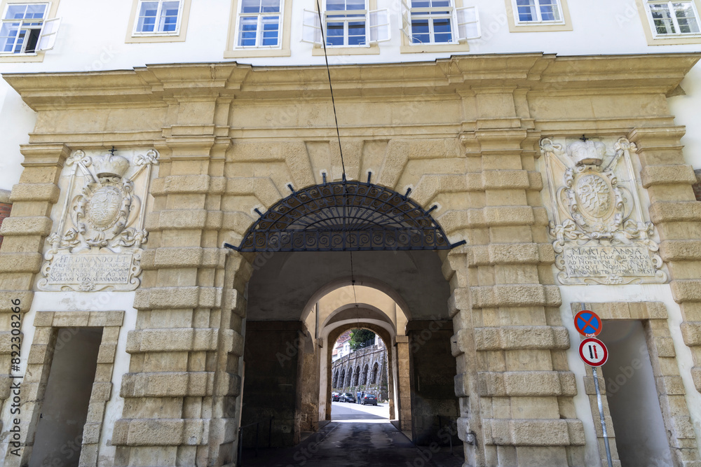 Old St. Paul's Gate or Paulustor in Graz, Austria