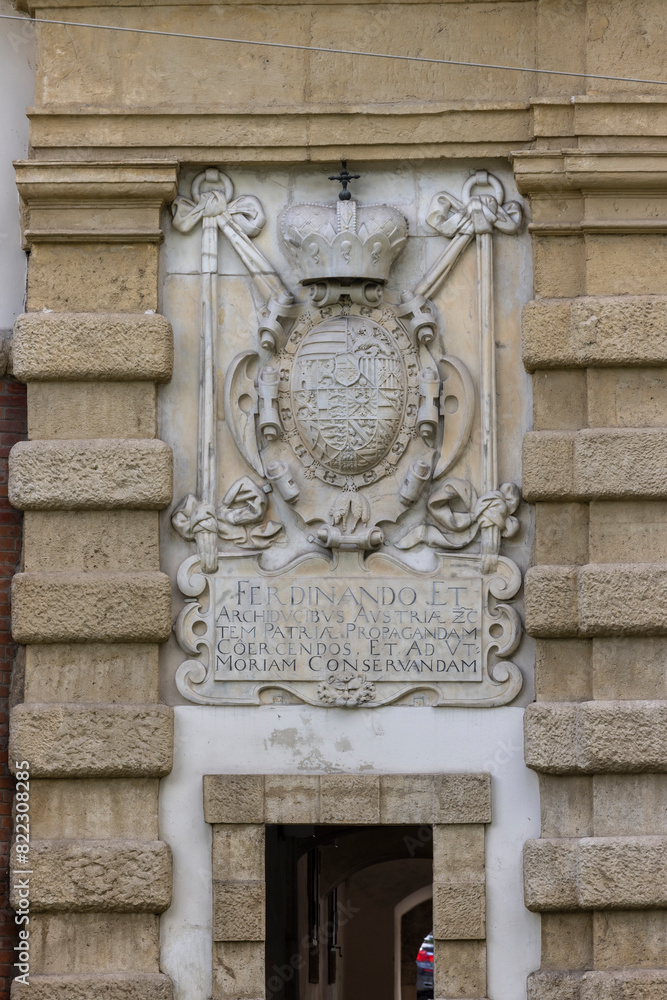 Old St. Paul's Gate or Paulustor in Graz, Austria