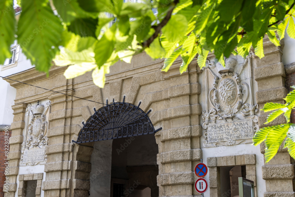 Old St. Paul's Gate or Paulustor in Graz, Austria