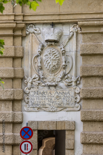 Obraz na płótnie Old St. Paul's Gate or Paulustor in Graz, Austria w salonie