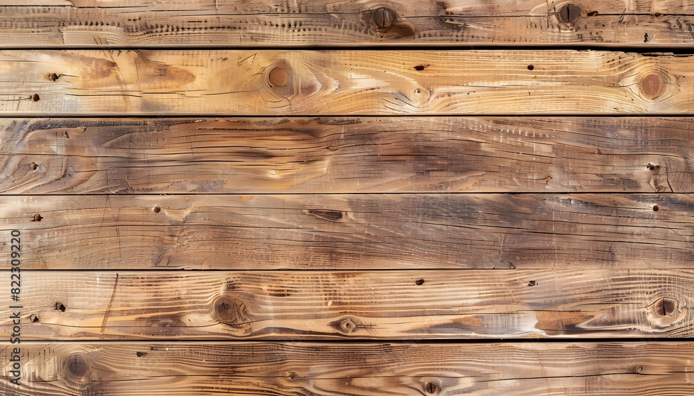Naklejka premium Vintage Wooden Background with Rustic Texture for Design