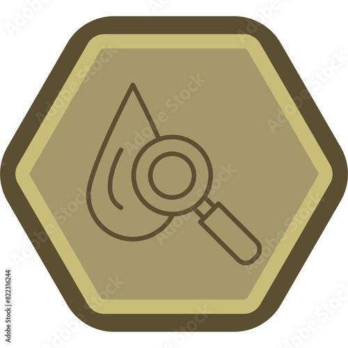 Hematology Line Polygon Icon