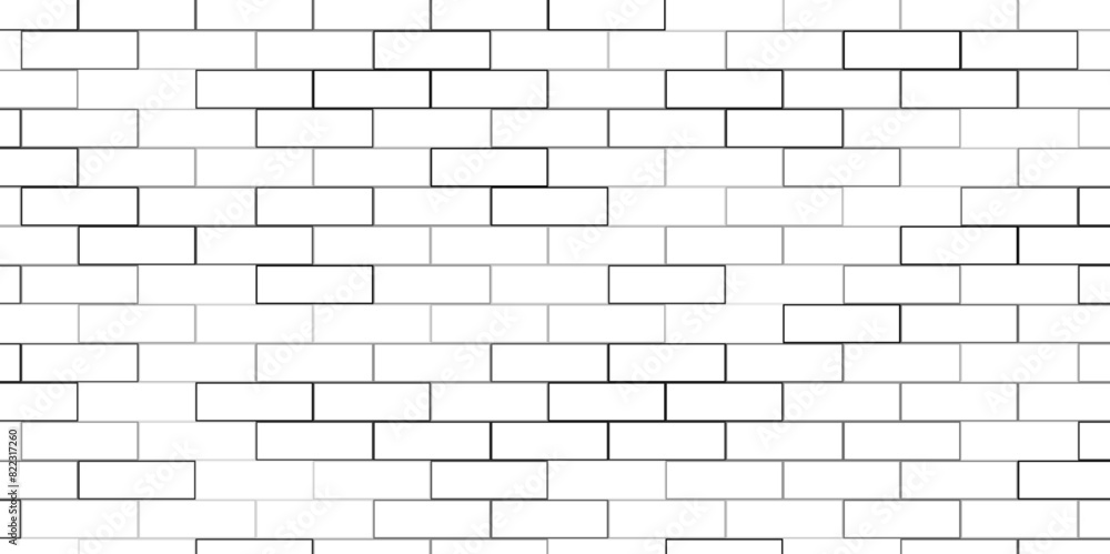 White brick wall seamless pattern. Vector design White brick wall seamless pattern. Vector design