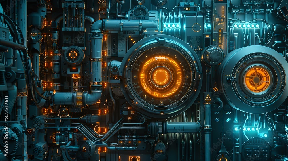 Futuristic background cyberpunk UHD wallpaper