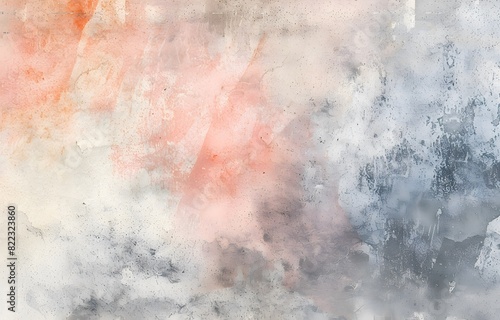 Soft Pastel Watercolor Background with Gentle Strokes