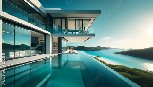 Stunning Home with Infinity Pool © AI Models