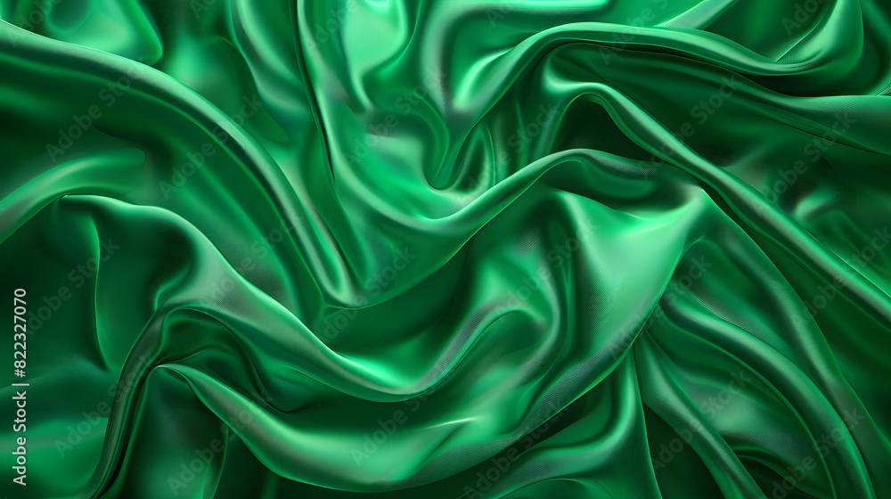 Dark teal green silk satin. Shiny smooth fabric. Soft folds. Luxury background with space for design. web banner. Flat lay, top view table. Birthday, Christmas, Valentine, New year. Dark teal green silk satin. Shiny smooth fabric. Soft folds. Luxury background with space for design. web banner. Flat lay, top view table. Birthday, Christmas, Valentine, New year.