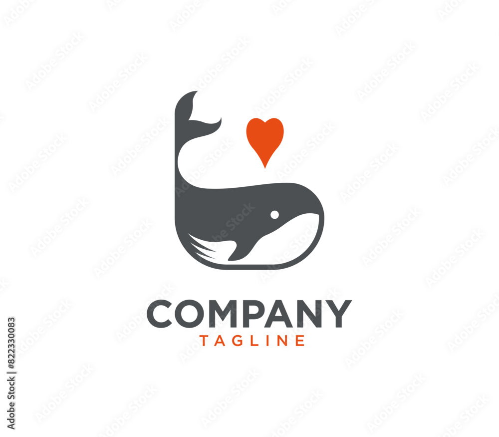 Fish logo template. Fish illustration vector icon Fish logo template. Fish illustration vector icon