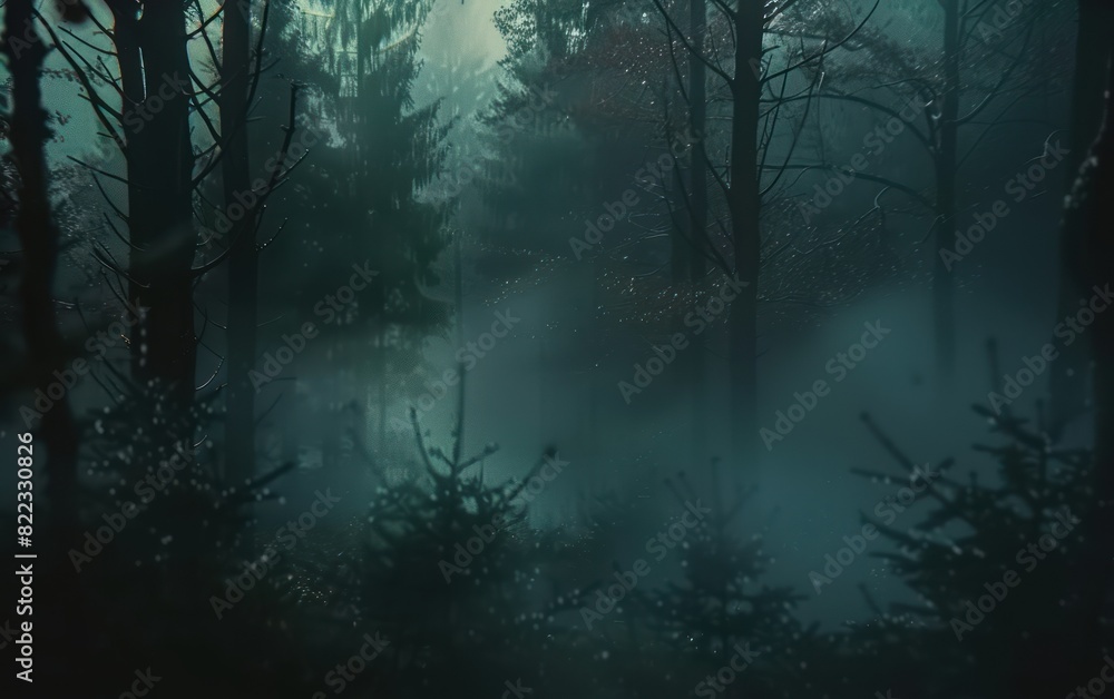 Mystical Forest in Mist Mystical Forest in Mist