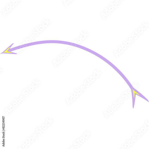 Unique and Attractive Pointing Arrow Icon Element © Assets