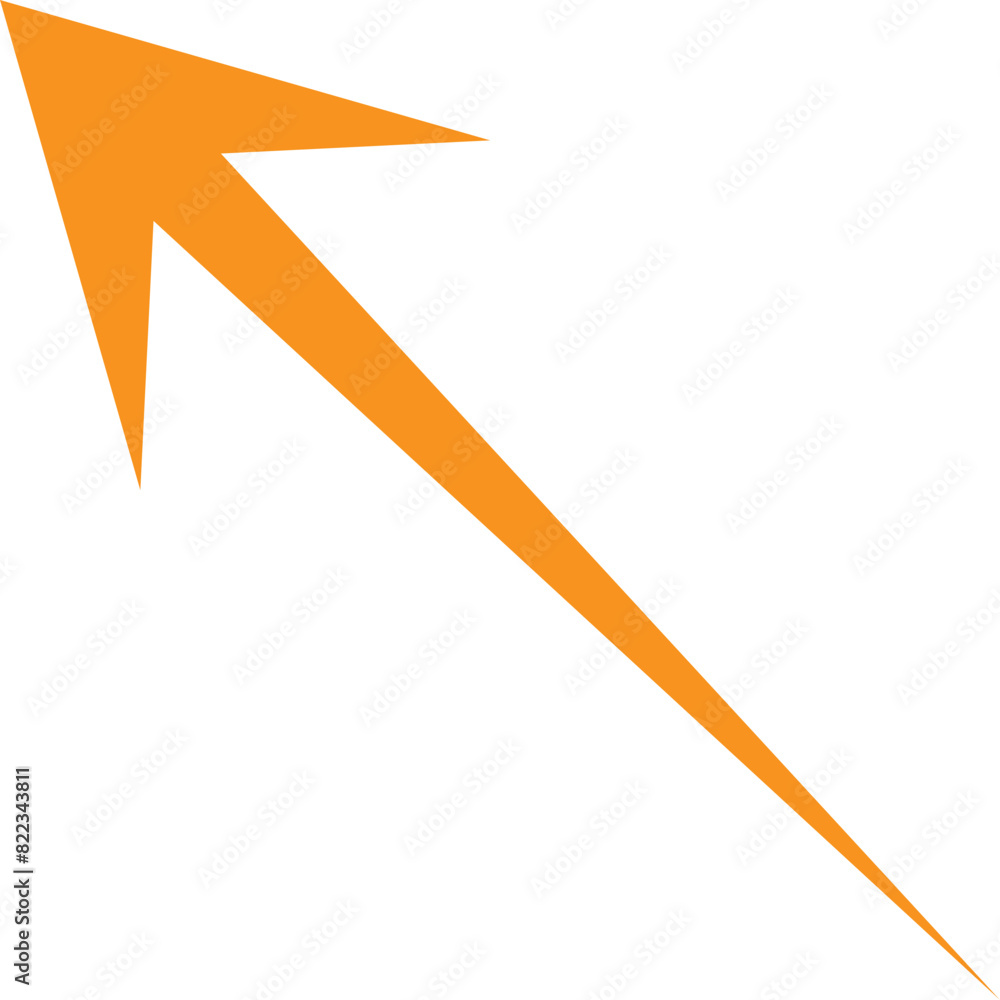 Unique and Attractive Pointing Arrow Icon Element Unique and Attractive Pointing Arrow Icon Element