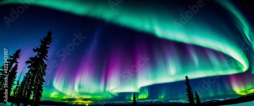 Sky Northern Lights  Photograph the vibrant dancing