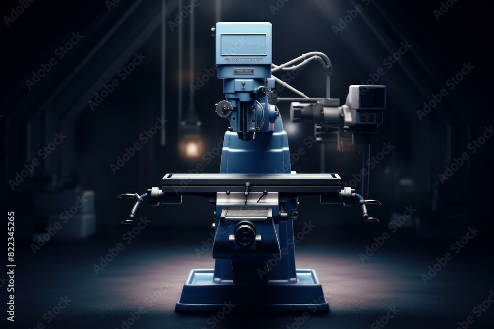 High-resolution image showcasing a professional microscope in a lab environment with dramatic lighting High-resolution image showcasing a professional microscope in a lab environment with dramatic lighting