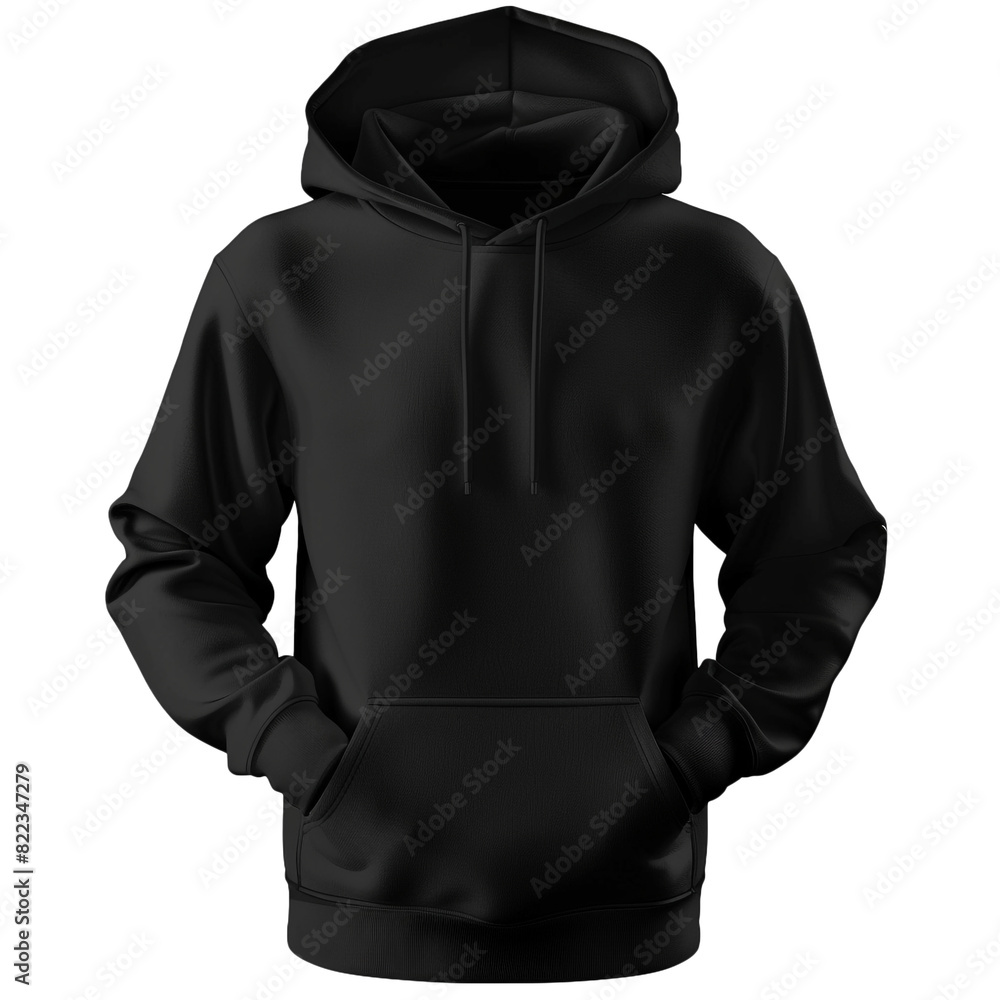 High-quality hoodie t-shirt on a transparent background High-quality hoodie t-shirt on a transparent background