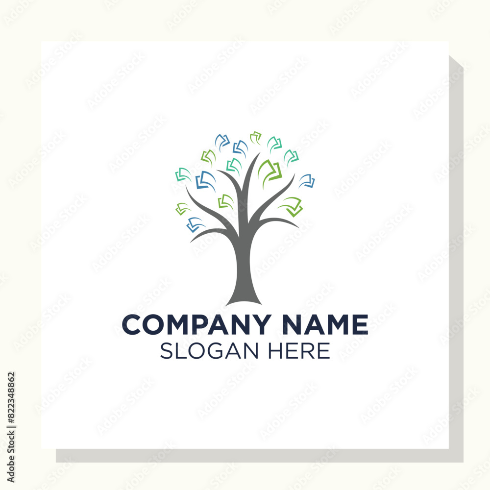 Obraz premium smart wallet logo design concept, payment logo design inspiration, technology and business logo