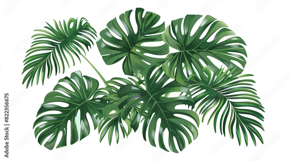 palm tree leaves palm tree leaves