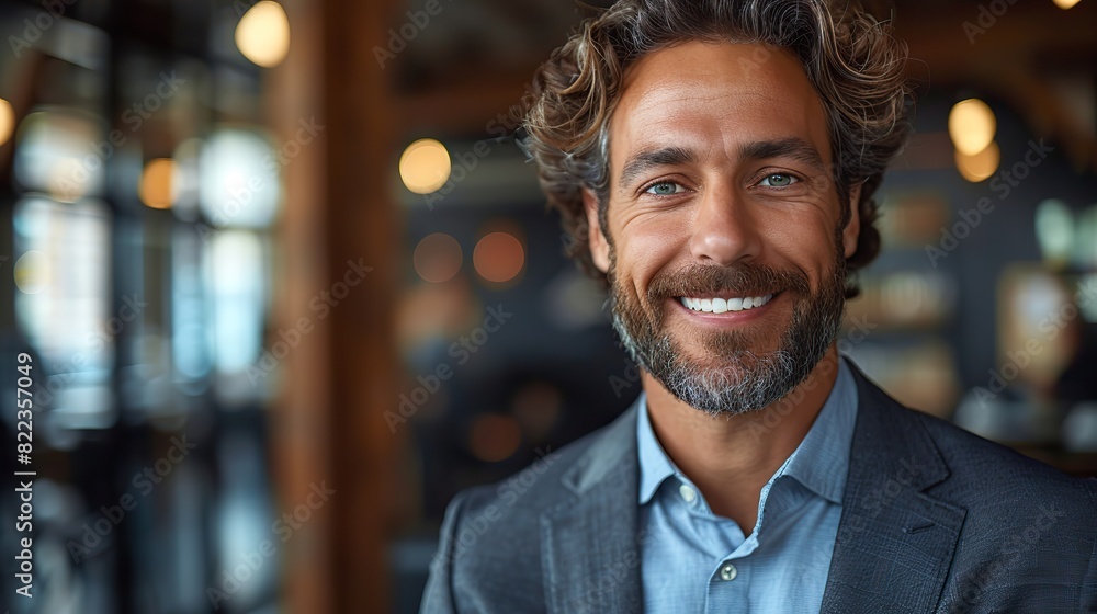 smiling happy and modern business man happy about teamwork success and team collaboration.stock photo smiling happy and modern business man happy about teamwork success and team collaboration.stock photo