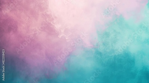 dreamy pastel gradient abstract background with soft pink and cyan hues abstract photo