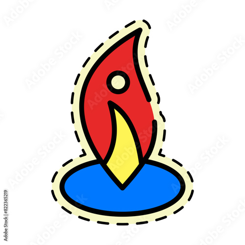 Fire Point Sticker