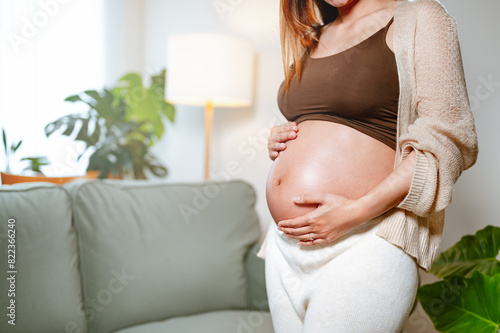 pregnancy, abdomen, motherhood, maternity, pregnant, parenthood, mother, mom, family, parent. A woman is pregnant and is holding her stomach. as the woman is surrounded by a cozy living room. Free Download pregnancy, abdomen, motherhood, maternity, pregnant, parenthood, mother, mom, family, parent. A woman is pregnant and is holding her stomach. as the woman is surrounded by a cozy living room. - GFXLoad