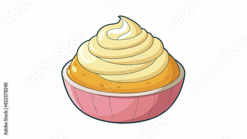 Creamy and dreamy with a delicate sweetness that lingers on your tongue.. Cartoon Vector