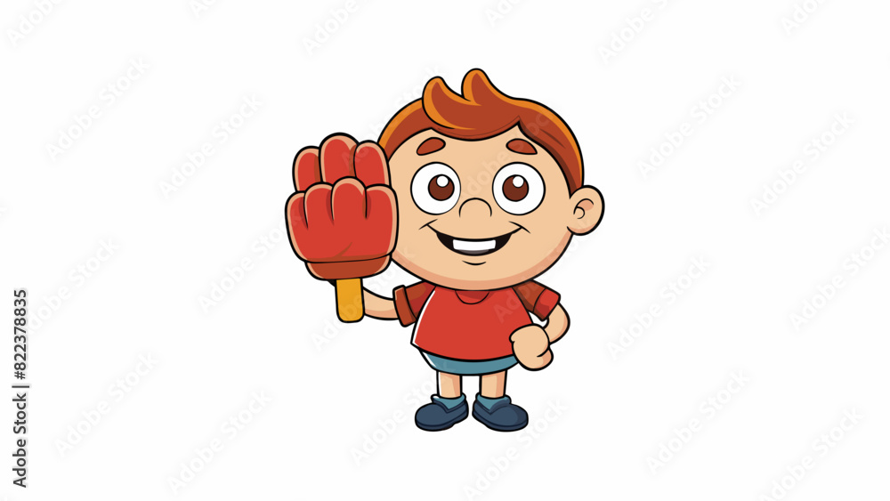 The boys hand was small and chubby with dimpled knuckles and sticky ...