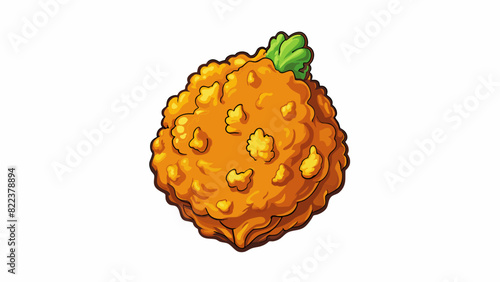 The crispy goldenbrown fried chicken had a satisfying crunch that gave way to a burst of savory herbs and es leaving a lingering smoky finish.. Cartoon Vector