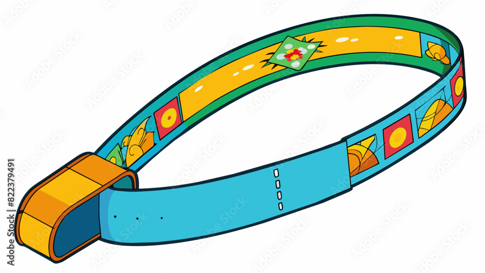 This ticket is a long thin strip of soft fabric that is adjustable and fits snugly around the wrist. It has a vibrant color and may feature designs or. Cartoon Vector This ticket is a long thin strip of soft fabric that is adjustable and fits snugly around the wrist. It has a vibrant color and may feature designs or. Cartoon Vector