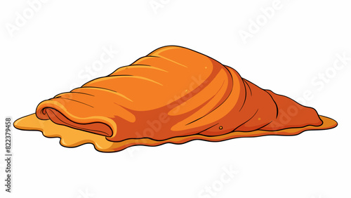 Thick and luxurious like a comforting blanket wrapping around your taste buds.. Cartoon Vector