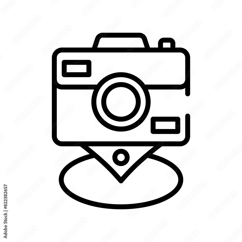 Camera Point Lineart Camera Point Lineart