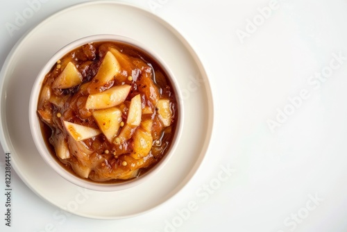 Apple-Pear Chutney Condiment for Serving with a Variety of Foods