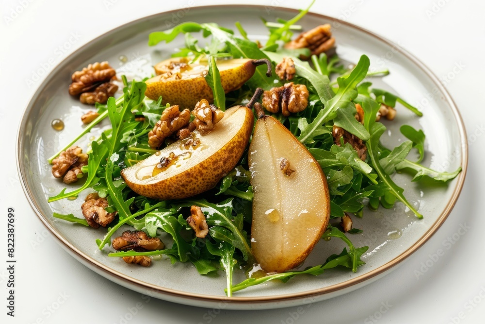 Bountiful Arugula Salad with Roasted Pears and Toasted Walnuts Bountiful Arugula Salad with Roasted Pears and Toasted Walnuts
