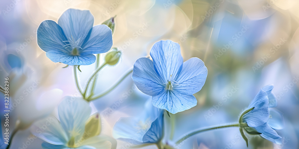 Soft Blue Flowers | Delicate Blooms in Natural Light
Spring Blossoms | Serene Blue Petals in Focus