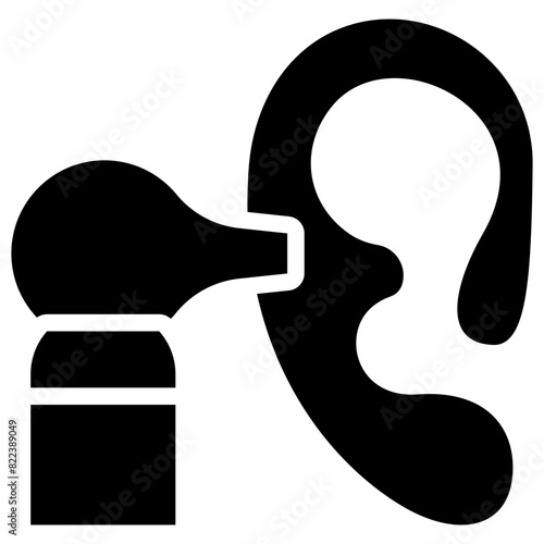 otoscope solid icon