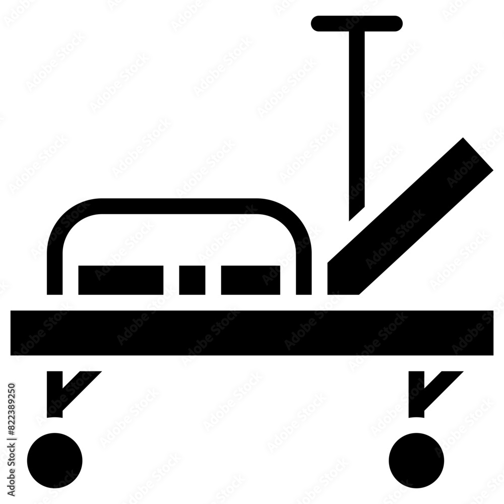 stretcher solid icon stretcher solid icon