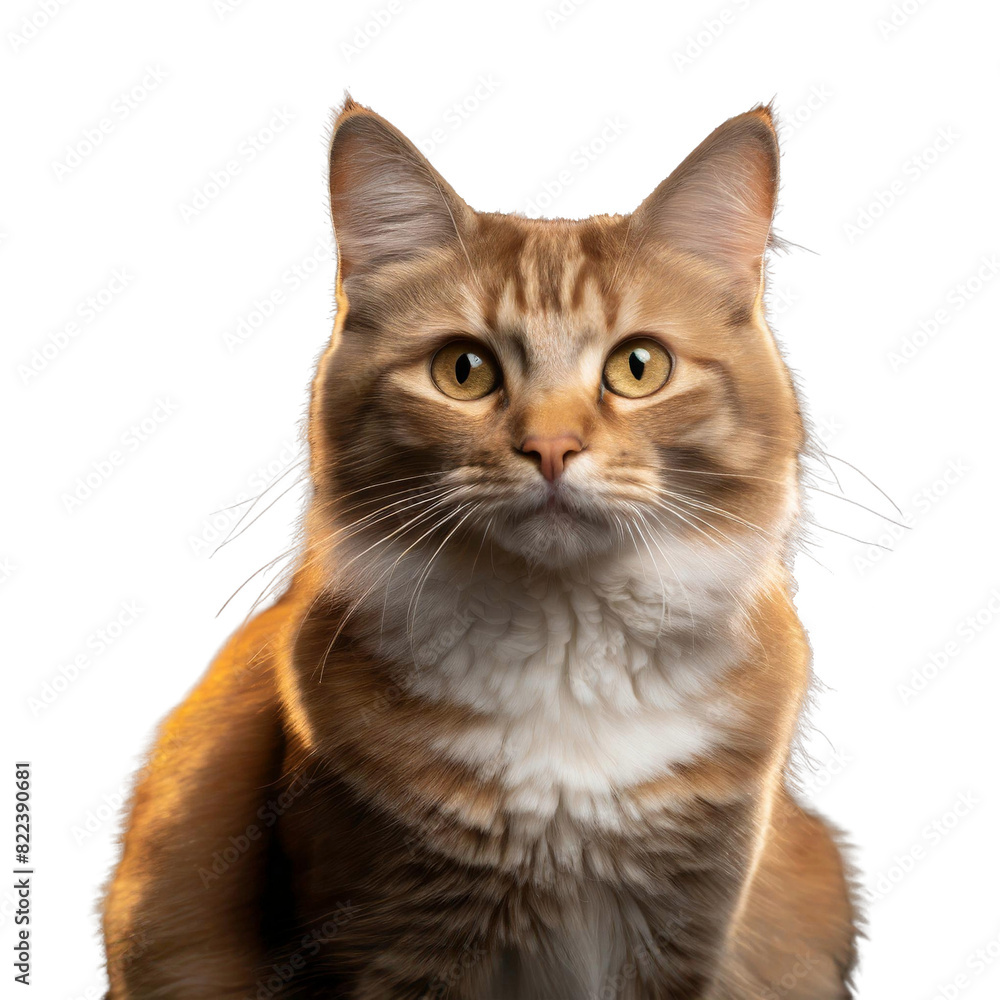 Cat isolated on a transparent background Cat isolated on a transparent background
