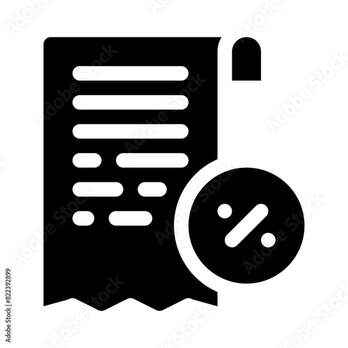 vat glyph icon