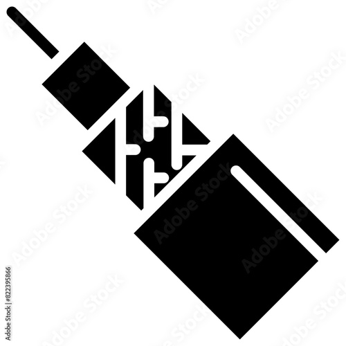 coaxial solid icon