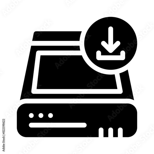 harddisk glyph icon