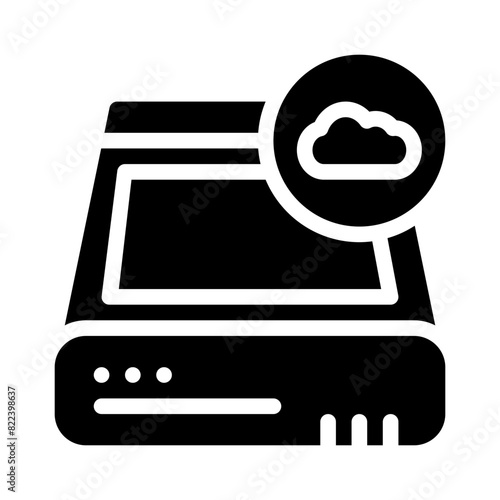 harddisk glyph icon