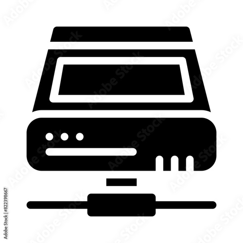 harddisk glyph icon
