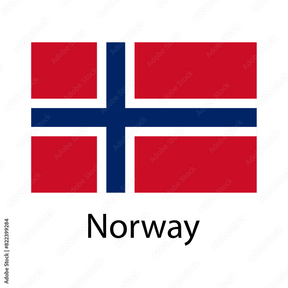 Obraz premium Flag of Norway 2:3