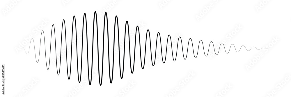 Sound waves design template. Set of podcast sound waves design. Vector Illustration Sound waves design template. Set of podcast sound waves design. Vector Illustration