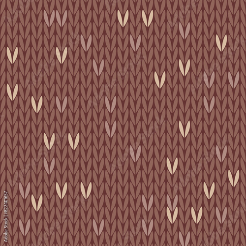 Knitted background pattern wallpaper knitting decorative