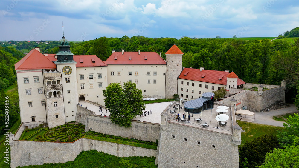 Pieskowa Skala Castle, in Poland. Pieskowa Skala Castle, in Poland.