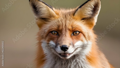 A Fox With A Sly Grin On Its Face