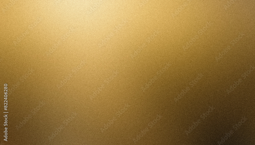 Fototapeta premium Grainy golden background with a vintage feel in high resolution, ideal for design elements
