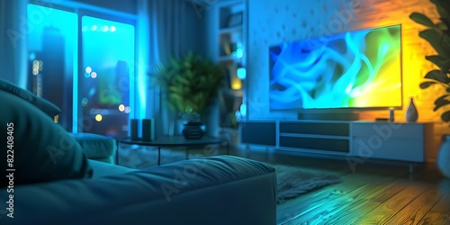 Animated stream overlays for cozy living room vibe perfect for gaming streams. Concept Cozy Stream Overlays, Gaming Streams, Living Room Aesthetic, Animated Designs