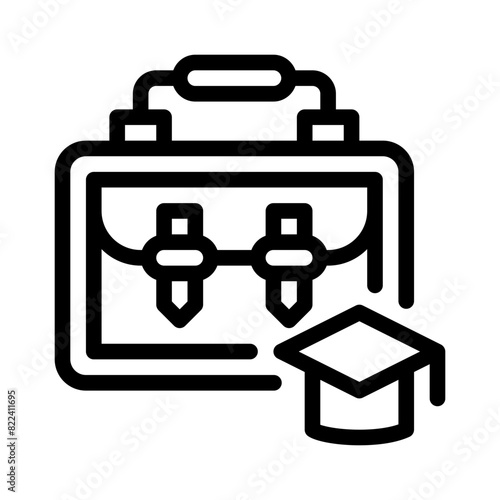 internship line icon