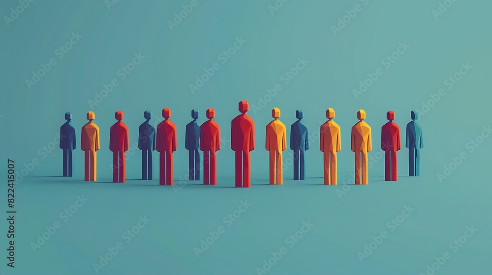 poster of a world population day with people standing in a circle. poster of a world population day with people standing in a circle.